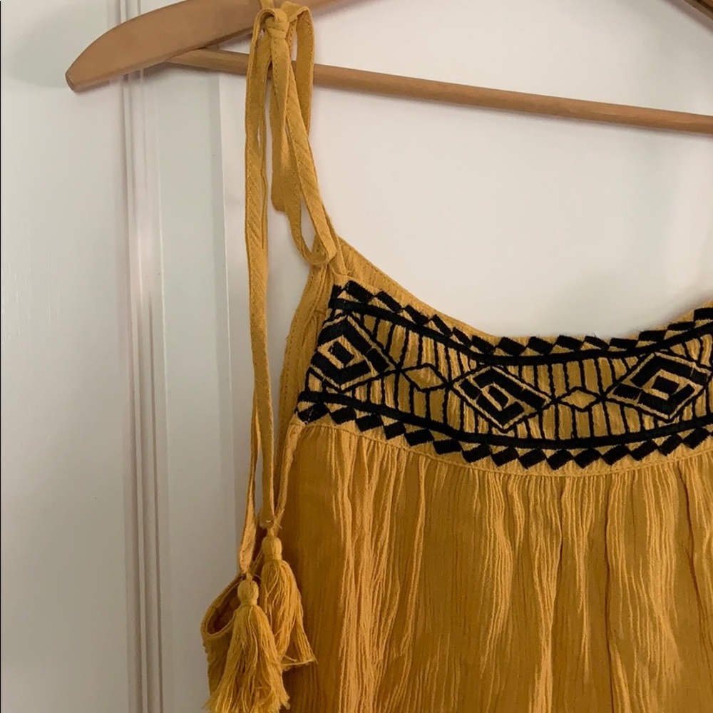 ☀️ 1 State embroidered tank